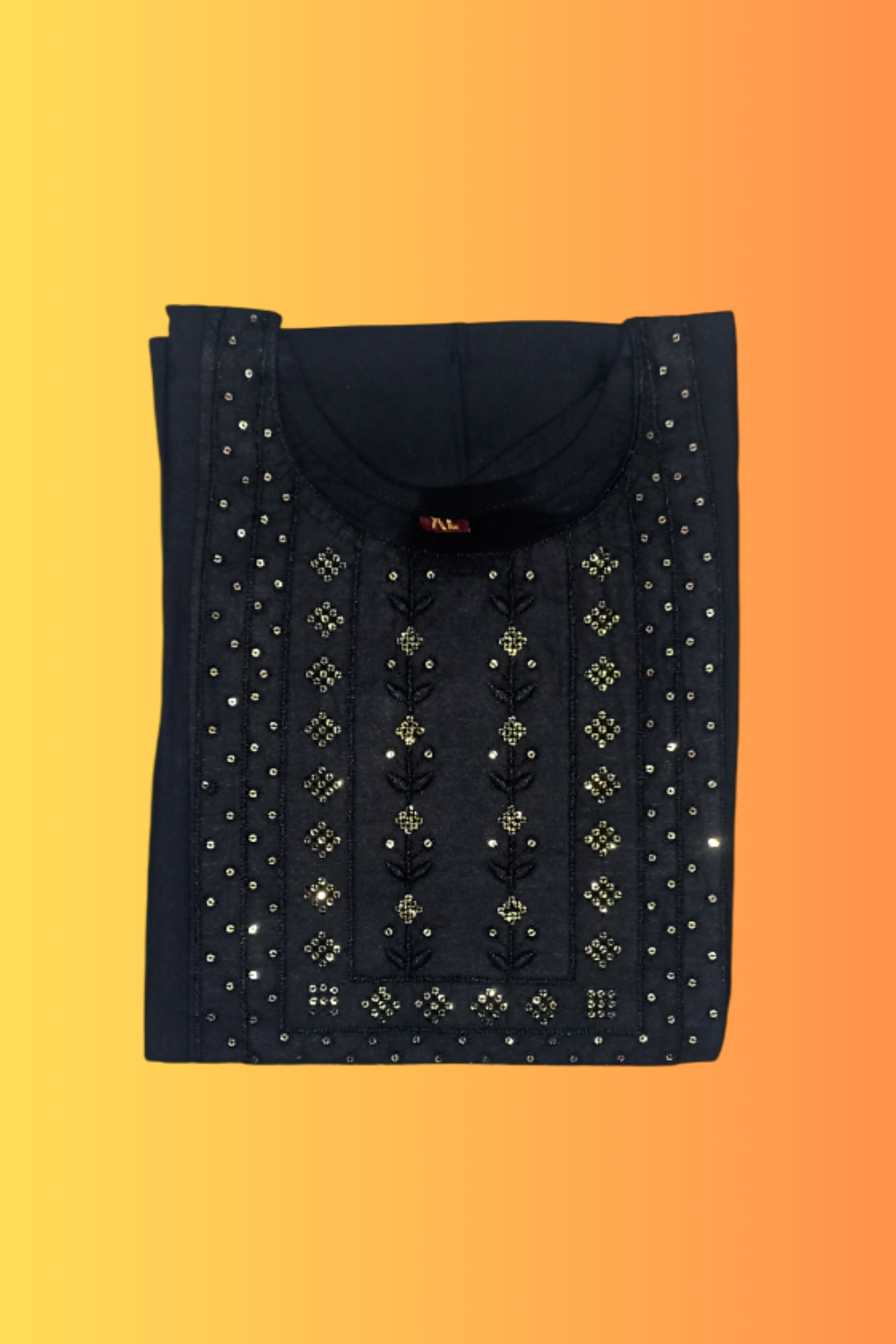 Black Frill Kurti - Image 4