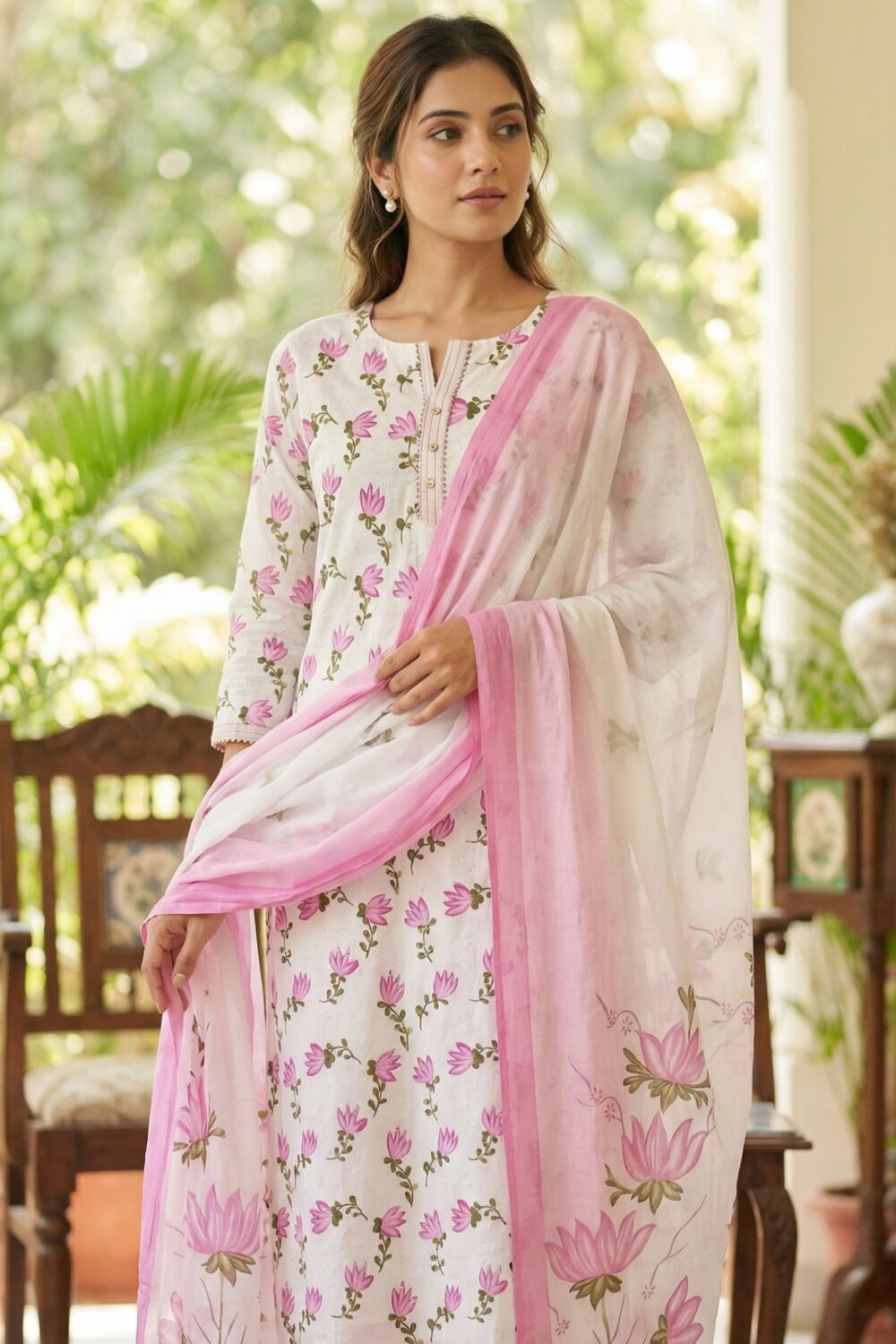 Cotton Printed Suit Salwar Dress Material