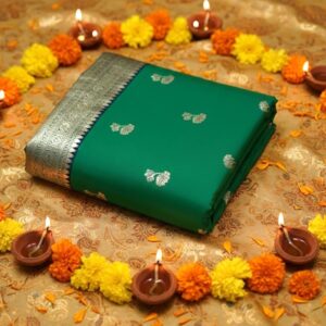 Maysore Silk Green Saree
